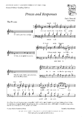 Preces & Responses Vocal score