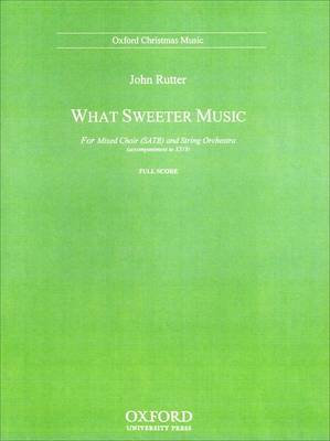 What Sweeter Music Full score