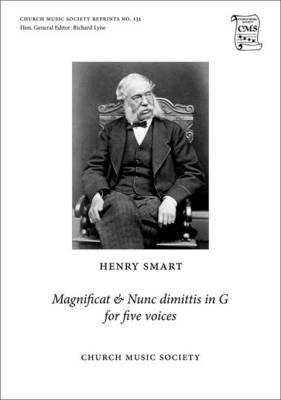 Magnificat and Nunc dimittis in G for five voices Paperback