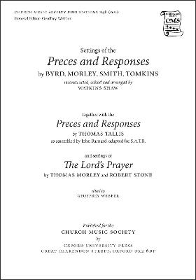 Preces and Responses Vocal score