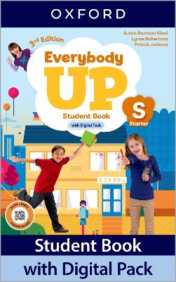 Everybody Up: Starter Level: Student Book with Digital Pack: Print Student Book and 2 years' access to Student e-Book, Workbook e-Book,  Online Practice and Student Resources, available on Oxford English Hub 3rd Revised edition