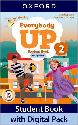 Everybody Up: Level 2: Student Book with Digital Pack: Print Student Book and 2 years' access to Online Practice and Student  Resources, available on Oxford English Hub 3rd Revised edition
