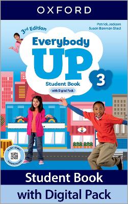 Everybody Up: Level 3: Student Book with Digital Pack: Print Student Book and 2 years' access to Student e-book, Workbook e-book,  Online Practice and Student Resources, available on Oxford English Hub 3rd Revised edition