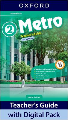 Metro: Level 2: Teacher's Guide with Digital Pack 2nd Revised edition