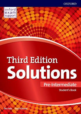Solutions: Pre-Intermediate: Student's Book: Leading the way to success 3rd Revised edition