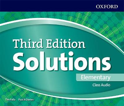 Solutions: Elementary: Class Audio CDs 3rd Revised edition