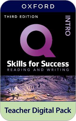 Q: Skills for Success: Intro Level: Reading and Writing Teacher Digital Pack 3rd Revised edition