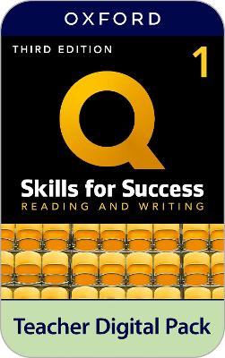 Q: Skills for Success: Level 1: Reading and Writing Teacher Digital Pack 3rd Revised edition