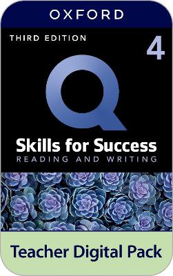Q: Skills for Success: Level 4: Reading and Writing Teacher Digital Pack 3rd Revised edition