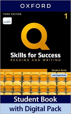 Q Skills For Success 3e Level 1 Reading & Writing Student Book With Digital Pack