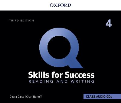 Q: Skills for Success: Level 4: Reading and Writing Audio CDs 3rd Revised edition