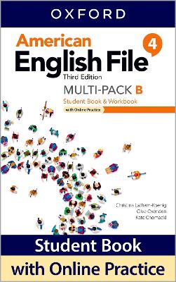 American English File: Level 4: Student Book/Workbook Multi-Pack B with Online Practice 3rd Revised edition