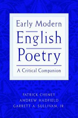 Early Modern English Poetry: A critical companion