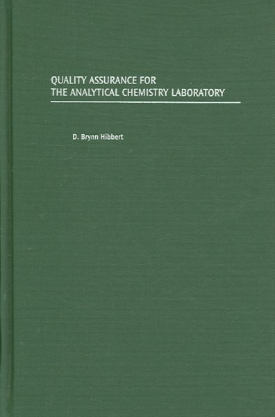 Quality Assurance in the Analytical Chemistry Laboratory