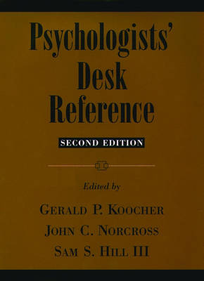 Psychologists' Desk Reference