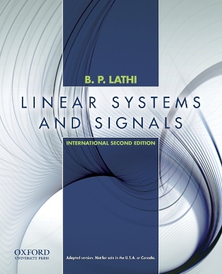 Linear Systems and Signals: International Edition 2nd Revised edition