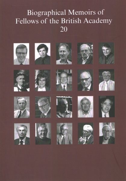 Biographical Memoirs of Fellows of the British Academy, 20