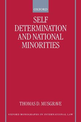 Self-Determination and National Minorities