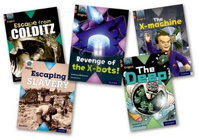 Project X Origins: Grey Book Band, Oxford Level 13: Great Escapes: Mixed  Pack of 5
