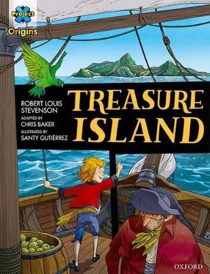 Project X Origins Graphic Texts: Dark Red Book Band, Oxford Level 17:  Treasure Island