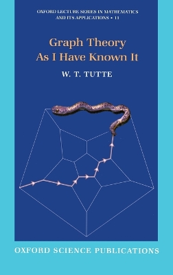 Graph Theory As I Have Known It