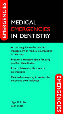 Medical Emergencies in Dentistry