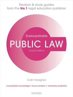 Public Law Concentrate: Law Revision and Study Guide 4th Revised edition