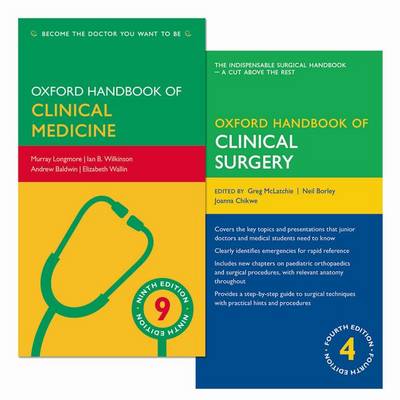 Oxford Handbook of Clinical Medicine and Oxford Handbook of Clinical Surgery  Pack