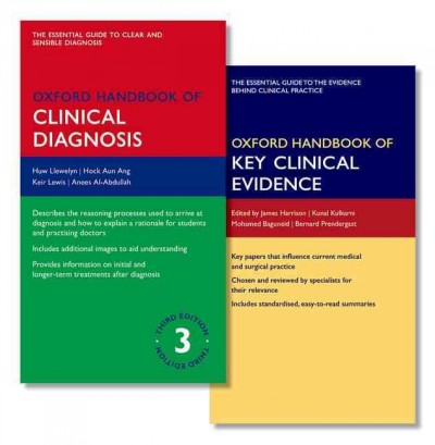 Oxford Handbook of Clinical Diagnosis and Oxford Handbook of Key Clinical  Evidence Pack 3rd Revised edition