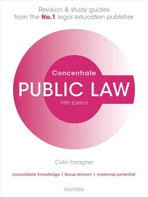 Public Law Concentrate: Law Revision and Study Guide 5th Revised edition