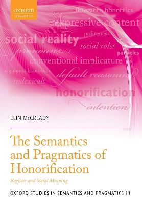 Semantics and Pragmatics of Honorification: Register and Social Meaning