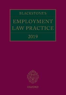 Blackstone's Employment Law Practice 2019