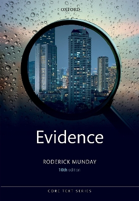 Evidence 10th Revised edition