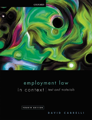 Employment Law in Context 4th Revised edition
