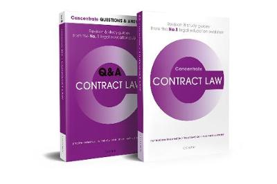 Contract Law Revision Concentrate Pack: Law Revision and Study Guide