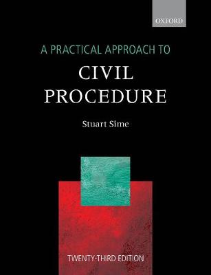 Practical Approach to Civil Procedure 23rd Revised edition
