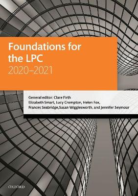 Foundations for the LPC 2020-2021 24th Revised edition