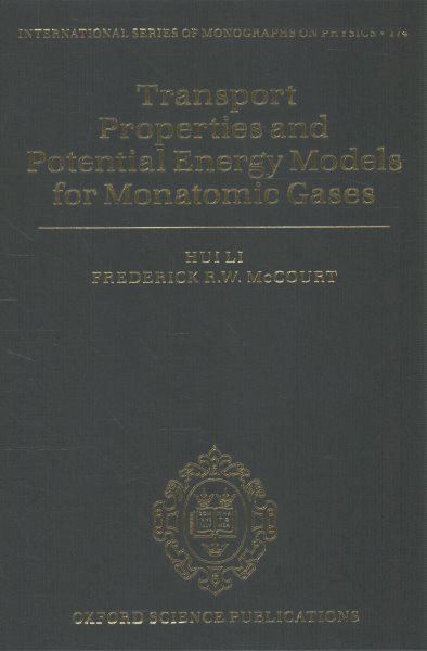 Transport Properties and Potential Energy Models for Monatomic Gases