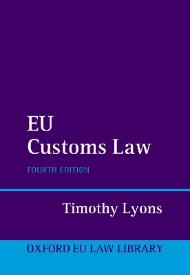 EU Customs Law 4e 4th Revised edition