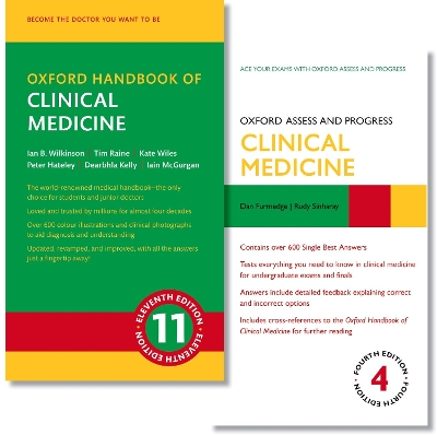Oxford Handbook of Clinical Medicine and Oxford Assess and Progress:  Clinical Medicine pack