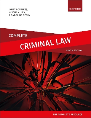Complete Criminal Law: Text, Cases, and Materials 9th Revised edition