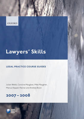 Lawyers' Skills 2007-2008 2007-2008 Revised edition