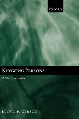 Knowing Persons: A Study in Plato