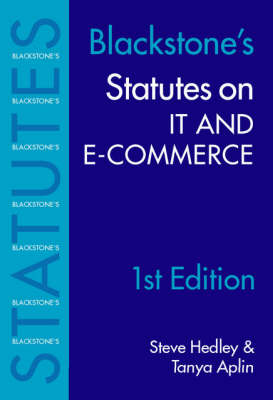 Statutes on IT and E-commerce Revised edition