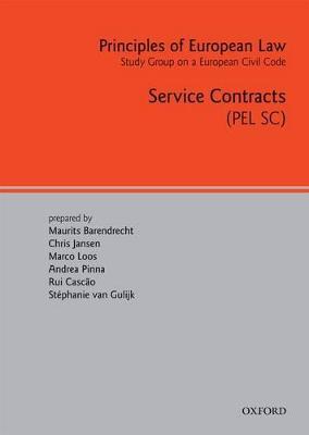 Principles of European Law: Service Contracts