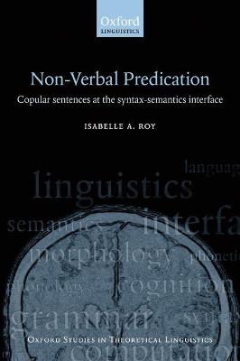 Nonverbal Predication: Copular Sentences at the Syntax-Semantics Interface