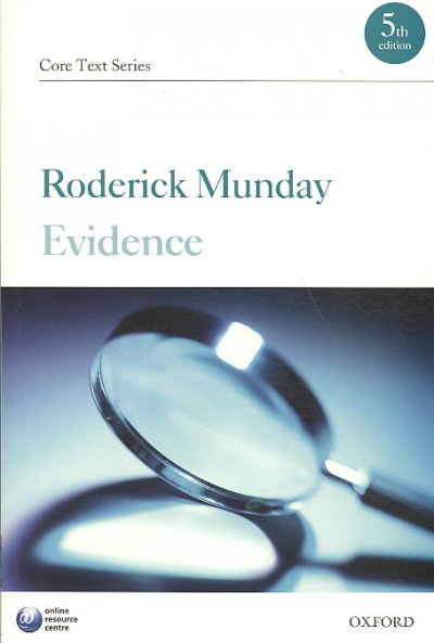 Evidence 5th Revised edition