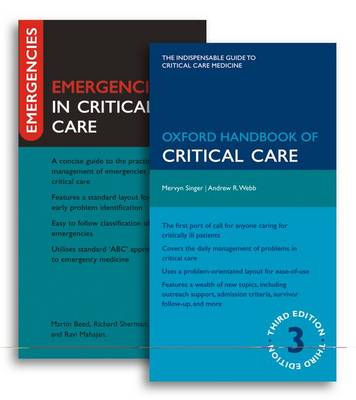 Oxford Handbook of Critical Care and Emergencies in Critical Care Pack 2nd Revised edition