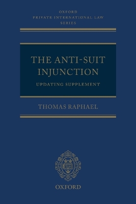 Anti-Suit Injunction Updating Supplement