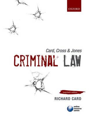 Card, Cross & Jones 20th Revised edition